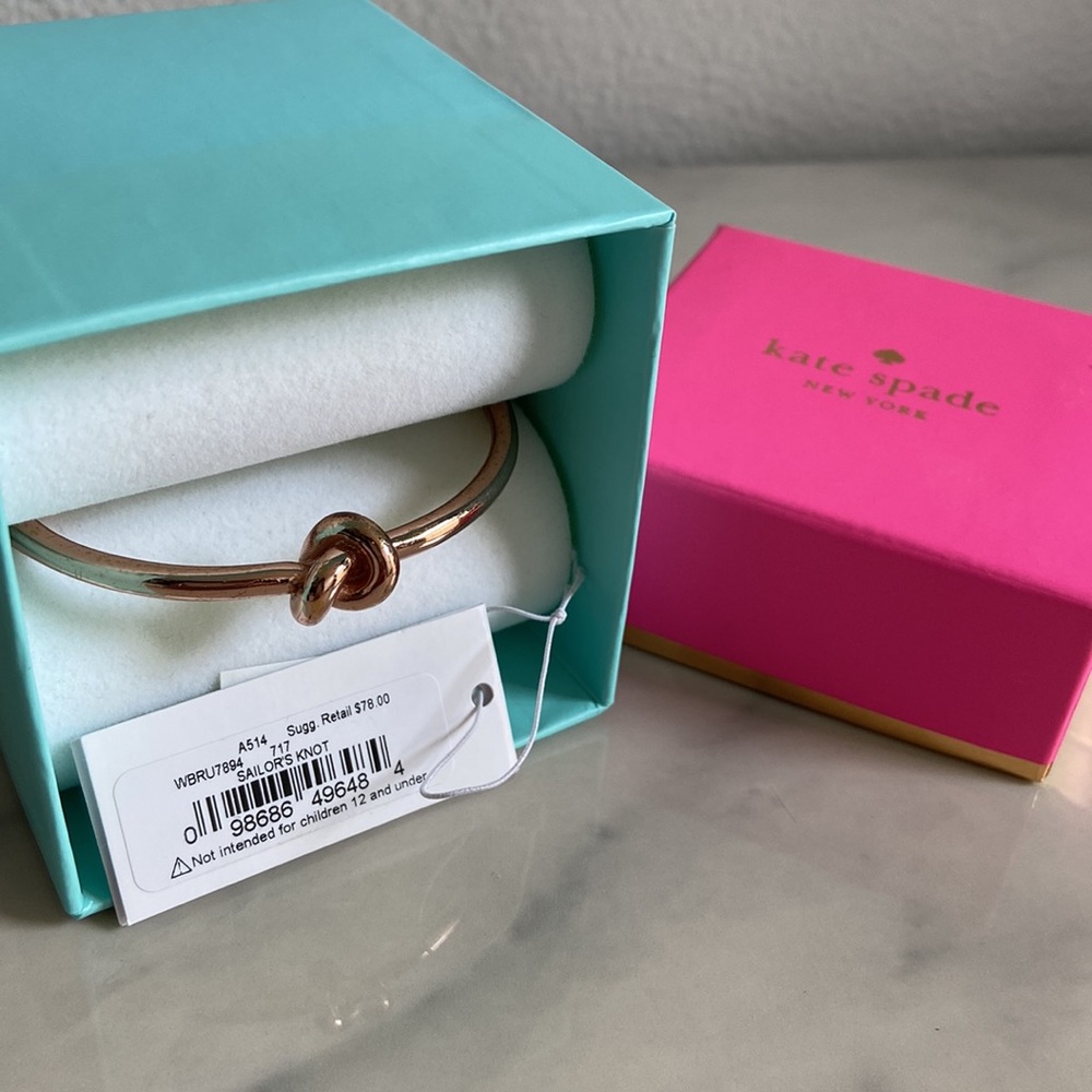 Kate Spade Rose Gold Sailor’s Knot Bracelet